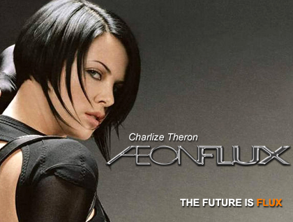 Aeon Flux cover poster.