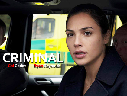 Criminal (2016) cover poster.