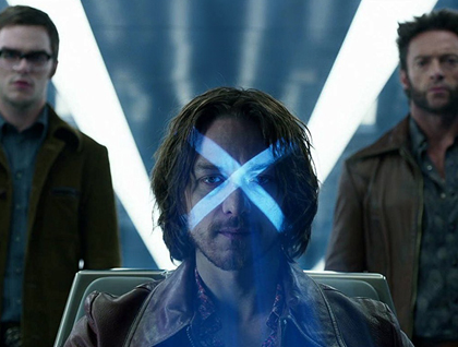 James McAvoy as Professor Xavier.