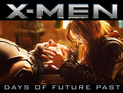 X-Men Days of Future Past (2014) cover poster.
