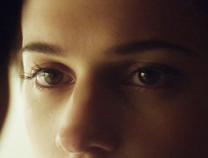 Alicia Vikander's eyes.