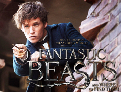 Fantastic Beasts and Where to Find Them movie poster.