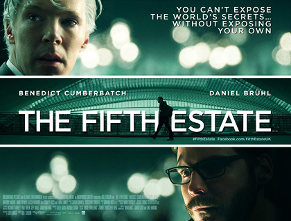The Fifth Estate (2013) cover poster.