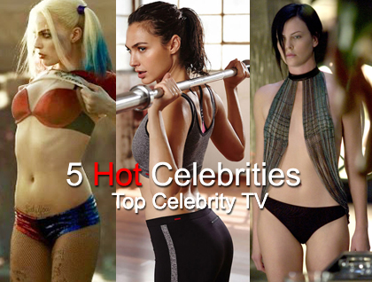 five hot celebrities.