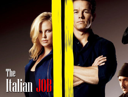 The Italian Job (2003) movie poster.