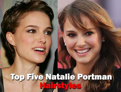 Top Five Natalie Portman Hairstyles.