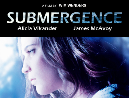 Submergence (2017) movie poster.