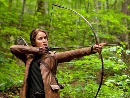 Katniss Everdeen is awesome.