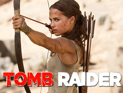 Tomb Raider (2018) cover poster.