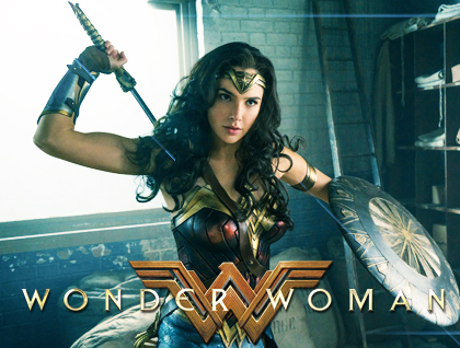 Wonder Woman movie poster.